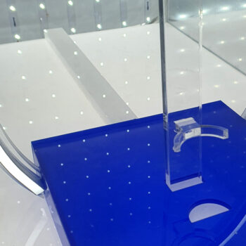 Espositore da banco in plexiglas -TraSparente Group